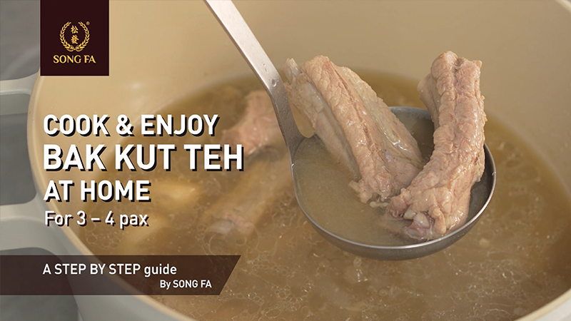 Cooking Bak Kut Teh at Home Has Never Been Easier with Bak Kut Teh Spices Pack