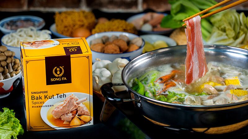 Create your own Hot Pot soup base with our Bak Kut Teh spices!